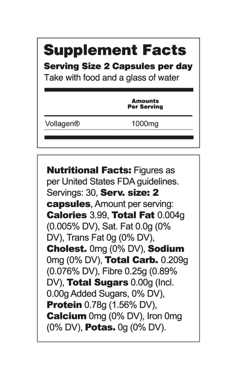 Vollagen Product Page